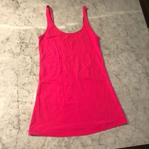 Reversible lululemon hot pink tank top